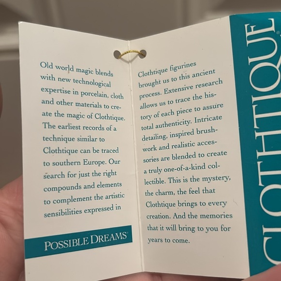 Clothtique Possible Dreams Red Box